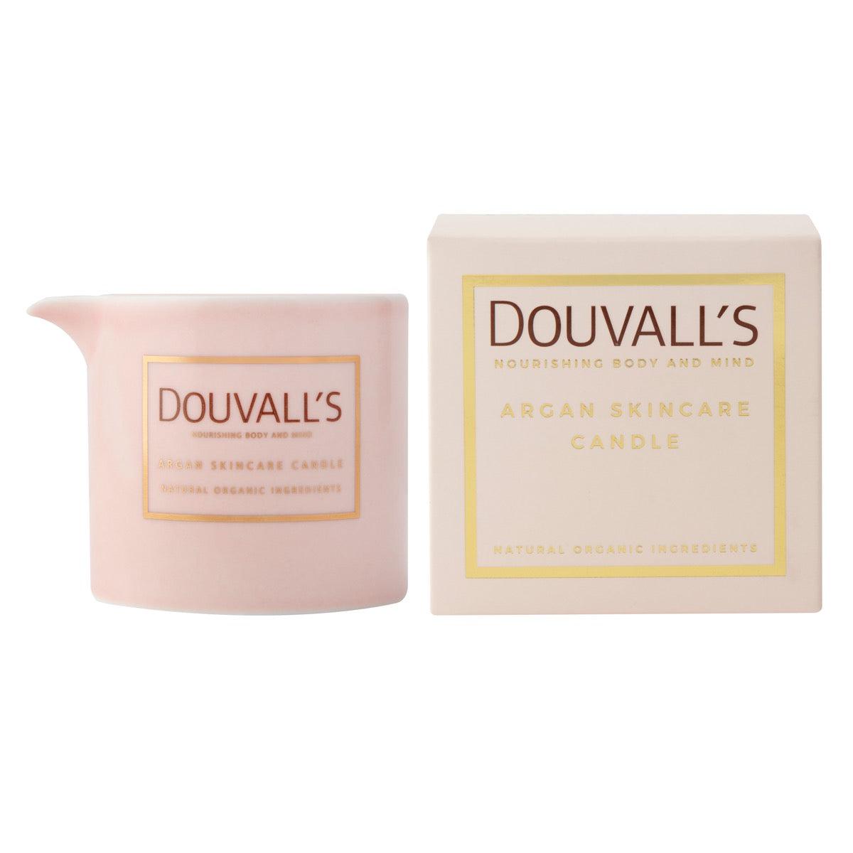 Argan Massage Candle - Vanilla Jasmin & Ginger 180g | Intensely Nourishing and Hydrating Body Treatment