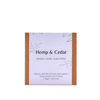 Eco Soy Wax scented Candles 180g | Hand-Poured in England with Expertly Blended Essential Oils